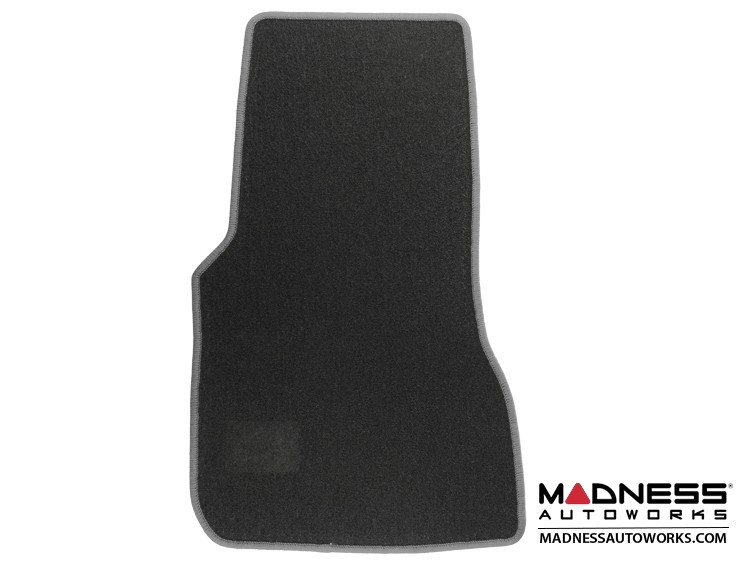 smart fortwo Floor Mats 453 model Carpet with Silver Binding